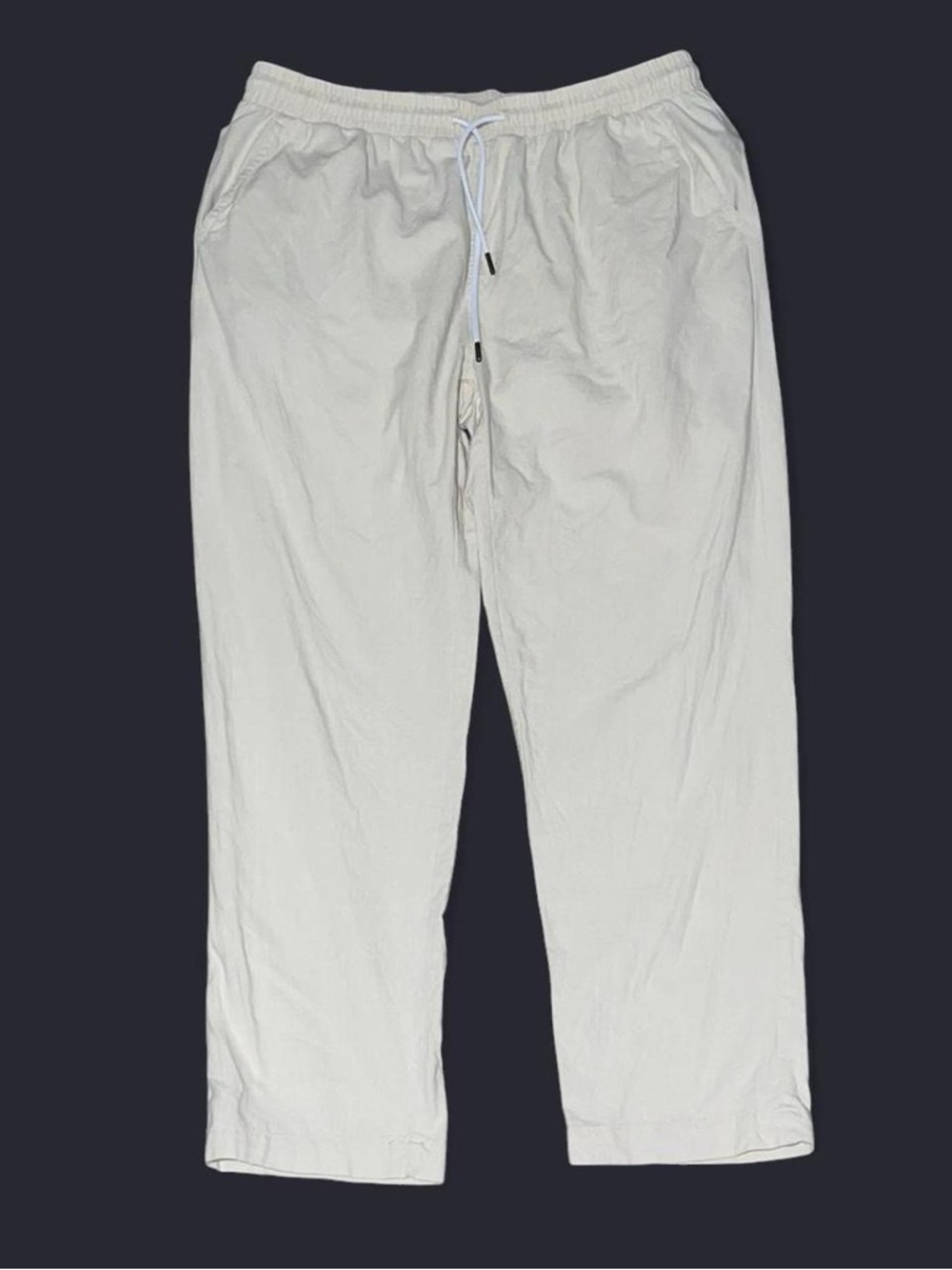 Dandy Del Mar Brisa Linen Pants Vintage Ivory